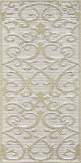 Керамогранит Vitra Дежа Вю Голд Вайт Декор Damask (K941991), БП000015103, 60х30, белый