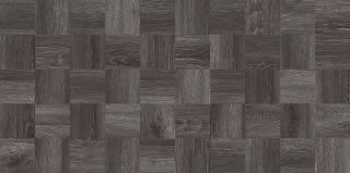 Керамогранит Laparet Timber чёрный мозаика, х9999219680, 30х60, черный