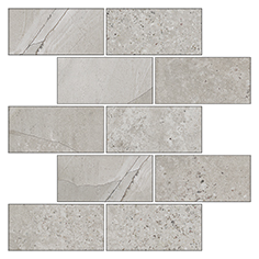 Керамогранит Kerranova Марбл Тренд Мозаика K-1005/SR/m13/ Limestone, х9999128387, 30,7х30,7, серый