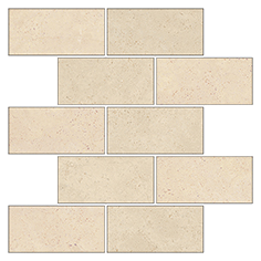 Керамогранит Kerranova Марбл Тренд Мозаика K-1003/LR/m13/ Crema Marfil, х9999128385, 30,7х30,7, бежевый