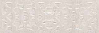 Керамогранит Vitra Дежа Вю Вайт Бордюр Damask (K941361), БП000015137, 10х30, белый