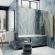 Шторка на ванну MaybahGlass MGV-776-3 60см золото Шторка на ванну MaybahGlass MGV-776-3 60см золото