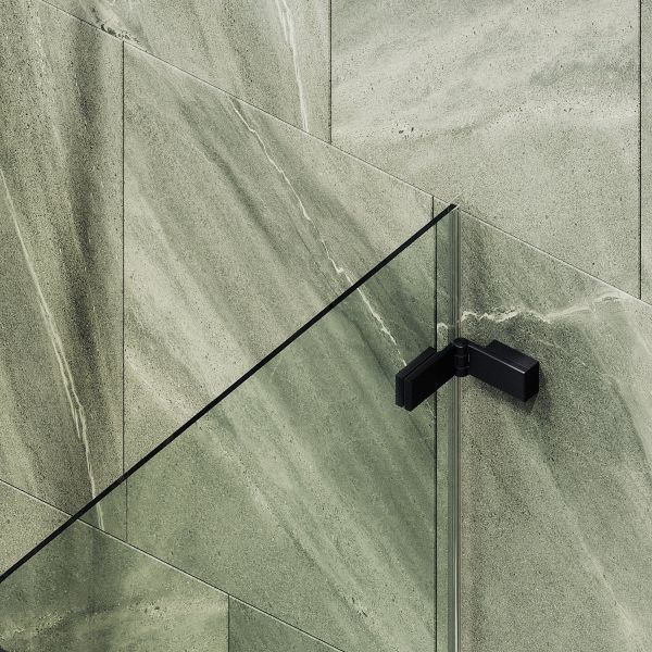 Шторка на ванну MaybahGlass MGV-647-6 70см чёрный