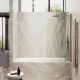 Шторка на ванну MaybahGlass MGV-61-2ш 50см бронза