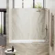 Шторка на ванну MaybahGlass MGV-64-2у 80см бронза