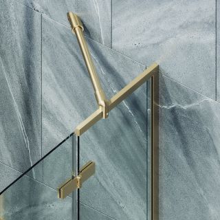Шторка на ванну MaybahGlass MGV-915-3 99см золото Шторка на ванну MaybahGlass MGV-915-3 99см золото