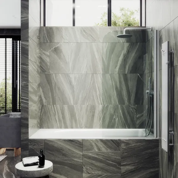 Шторка на ванну MaybahGlass MGV-599-1 70см белый