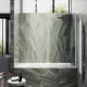 Шторка на ванну MaybahGlass MGV-599-1 70см белый