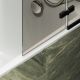 Шторка на ванну MaybahGlass MGV-918-6 99см чёрный