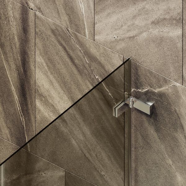 Шторка на ванну MaybahGlass MGV-651-4 70см хром глянцевый