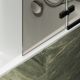 Шторка на ванну MaybahGlass MGV-658-6 69см чёрный