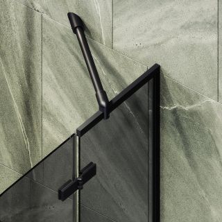 Шторка на ванну MaybahGlass MGV-659-6 69см чёрный Шторка на ванну MaybahGlass MGV-659-6 69см чёрный