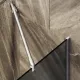 Шторка на ванну MaybahGlass MGV-88-5у 80см хром матовый