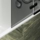 Шторка на ванну MaybahGlass MGV-660-6 69см чёрный