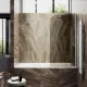 Шторка на ванну MaybahGlass MGV-622-5 80см хром матовый