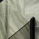Шторка на ванну MaybahGlass MGV-601-6 40см чёрный