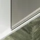 Шторка на ванну MaybahGlass MGV-601-6 40см чёрный