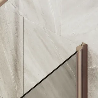 Шторка на ванну MaybahGlass MGV-611-2 60см бронза Шторка на ванну MaybahGlass MGV-611-2 60см бронза