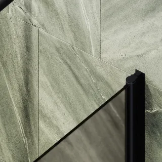 Шторка на ванну MaybahGlass MGV-625-6 80см чёрный Шторка на ванну MaybahGlass MGV-625-6 80см чёрный