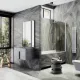 Шторка на ванну MaybahGlass MGV-607-1 50см белый