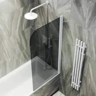 Шторка на ванну MaybahGlass MGV-618-1 70см белый Шторка на ванну MaybahGlass MGV-618-1 70см белый