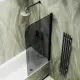 Шторка на ванну MaybahGlass MGV-623-6 80см чёрный