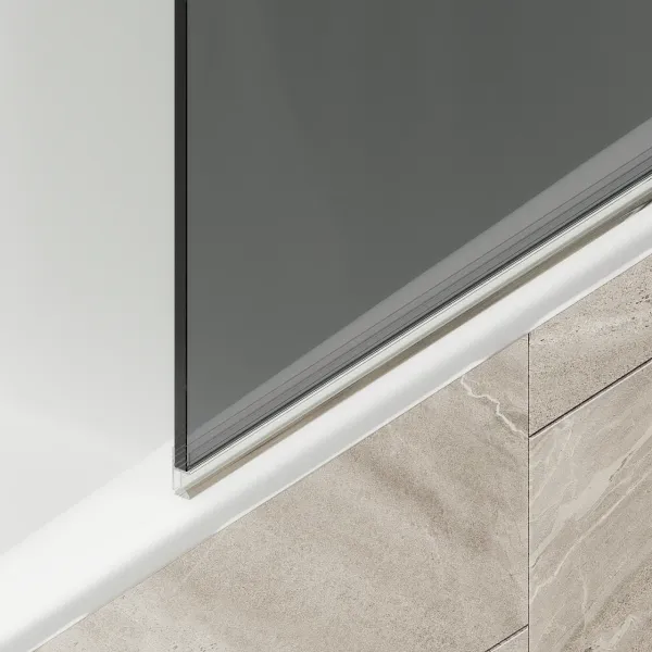 Шторка на ванну MaybahGlass MGV-623-2 80см бронза