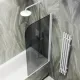 Шторка на ванну MaybahGlass MGV-624-1 80см бронза