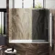 Шторка на ванну MaybahGlass MGV-84-5ш 40см хром матовый