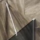 Шторка на ванну MaybahGlass MGV-84-5ш 40см хром матовый