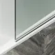 Шторка на ванну MaybahGlass MGV-621-1 80см белый