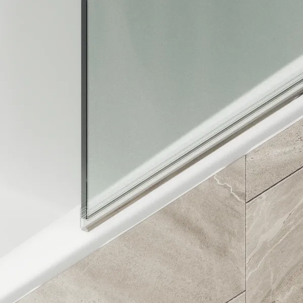 Шторка на ванну MaybahGlass MGV-605-2 40см бронза