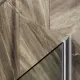 Шторка на ванну MaybahGlass MGV-605-5 40см хром матовый