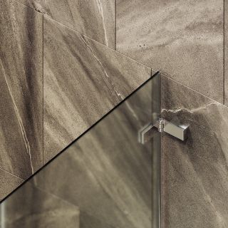 Шторка на ванну MaybahGlass MGV-648-4 40см хром глянцевый Шторка на ванну MaybahGlass MGV-648-4 40см хром глянцевый