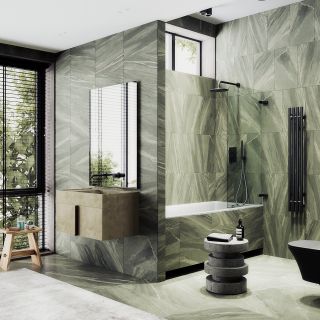 Шторка на ванну MaybahGlass MGV-647-6 70см чёрный Шторка на ванну MaybahGlass MGV-647-6 70см чёрный