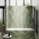 Шторка на ванну MaybahGlass MGV-248-6ш 30см чёрный
