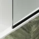 Шторка на ванну MaybahGlass MGV-248-6у 30см чёрный