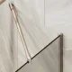 Шторка на ванну MaybahGlass MGV-70-2у 80см бронза