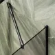 Шторка на ванну MaybahGlass MGV-71-6у 90см чёрный