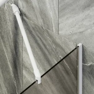 Шторка на ванну MaybahGlass MGV-71-1у 90см белый