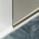 Шторка на ванну MaybahGlass MGV-250-3у 30см золото