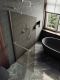 Душевая перегородка MaybahGlass MGD-727-5ш 79см хром матовый