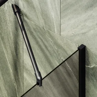 Шторка на ванну MaybahGlass MGV-250-6ш 30см чёрный Шторка на ванну MaybahGlass MGV-250-6ш 30см чёрный