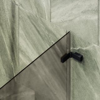 Шторка на ванну MaybahGlass MGV-649-6 40см чёрный Шторка на ванну MaybahGlass MGV-649-6 40см чёрный