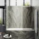 Шторка на ванну MaybahGlass MGV-72-1ш 40см белый