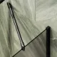 Шторка на ванну MaybahGlass MGV-73-6ш 50см чёрный
