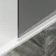 Шторка на ванну MaybahGlass MGV-82-1у 80см белый