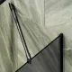 Шторка на ванну MaybahGlass MGV-82-6у 80см чёрный