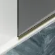 Шторка на ванну MaybahGlass MGV-82-3у 80см золото