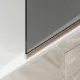 Шторка на ванну MaybahGlass MGV-82-2у 80см бронза